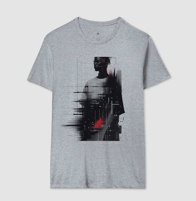 Camiseta Streetwear – Data Glitch | The Kloaka