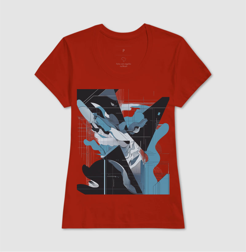 Camiseta Slim – Cyber Abyss | The Kloaka
