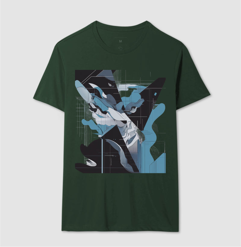 Camiseta Slim – Cyber Abyss | The Kloaka