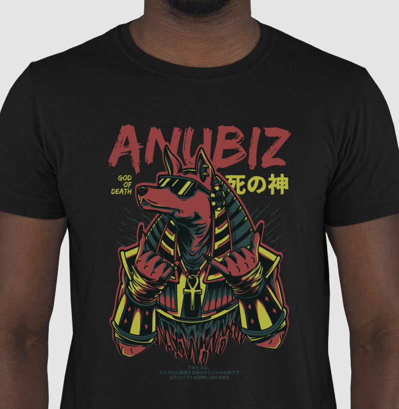 Camiseta Estampada – Anubiz God of Death | The Kloaka
