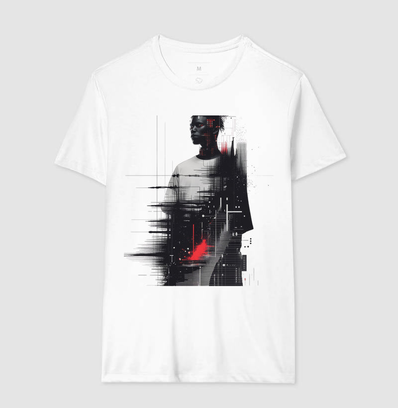 Camiseta Streetwear – Data Glitch | The Kloaka