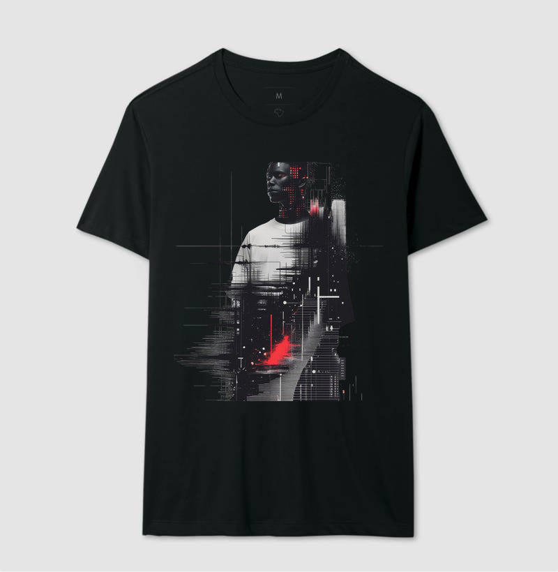 Camiseta Streetwear – Data Glitch | The Kloaka