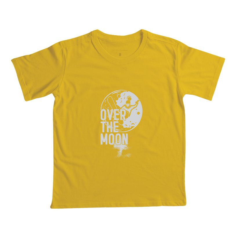 Camiseta Infantil – OVER THE MOON! | The Kloaka