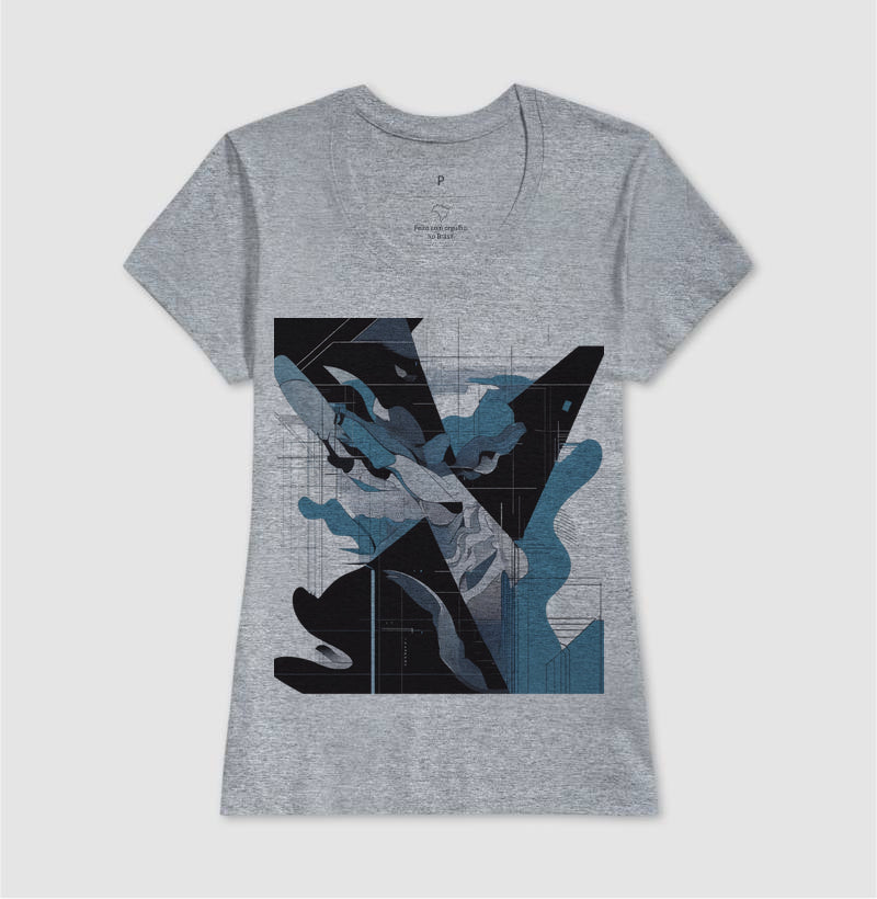 Camiseta Slim – Cyber Abyss | The Kloaka