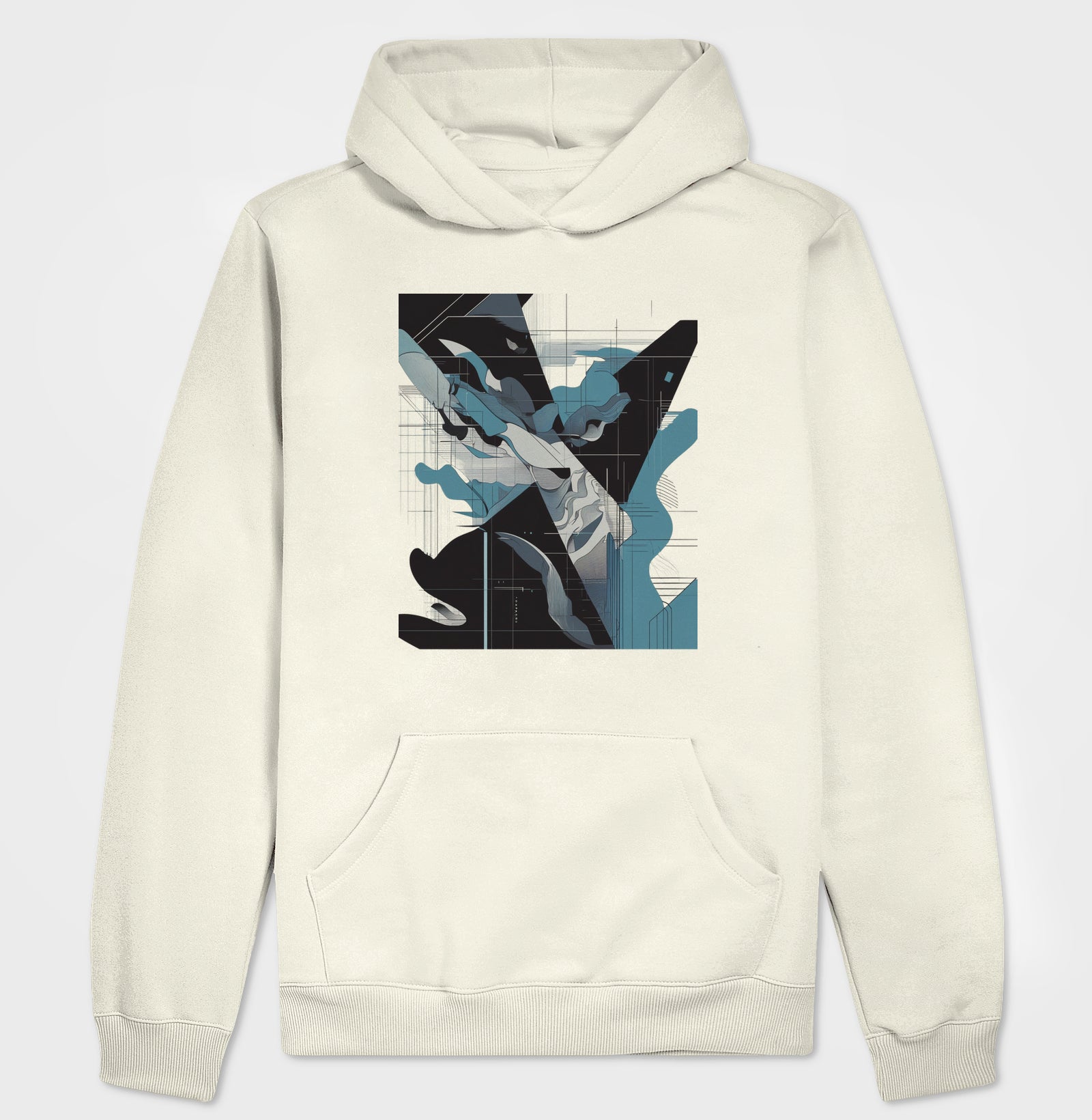 Hoodie Moletom Slim – Cyber Abyss | The Kloaka