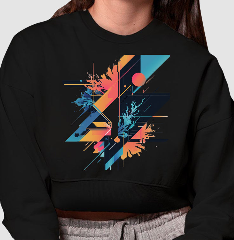 Moletom Cropped – Contrafluxo | The Kloaka