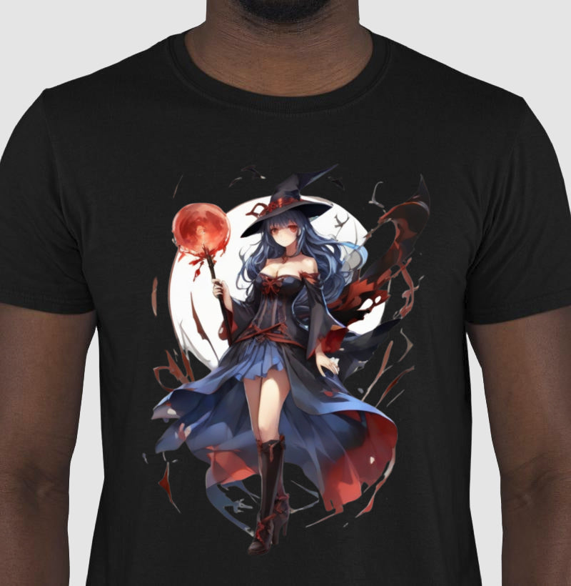 Camiseta Estampada – Mystic Anime Hues | The Kloaka