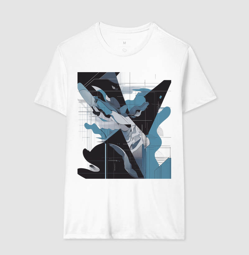 Camiseta Slim – Cyber Abyss | The Kloaka