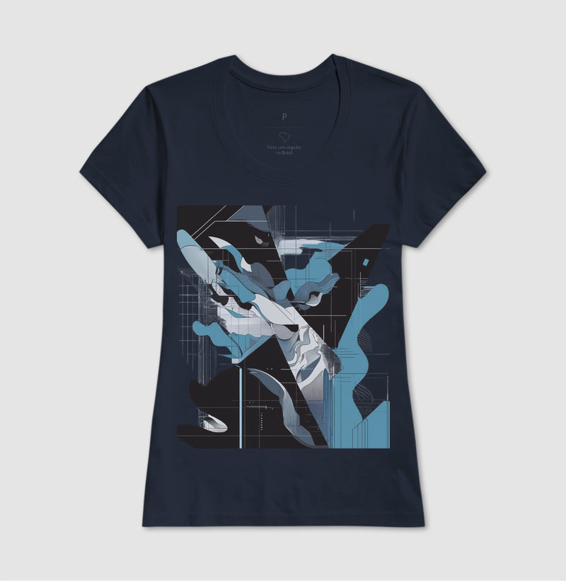 Camiseta Slim – Cyber Abyss | The Kloaka