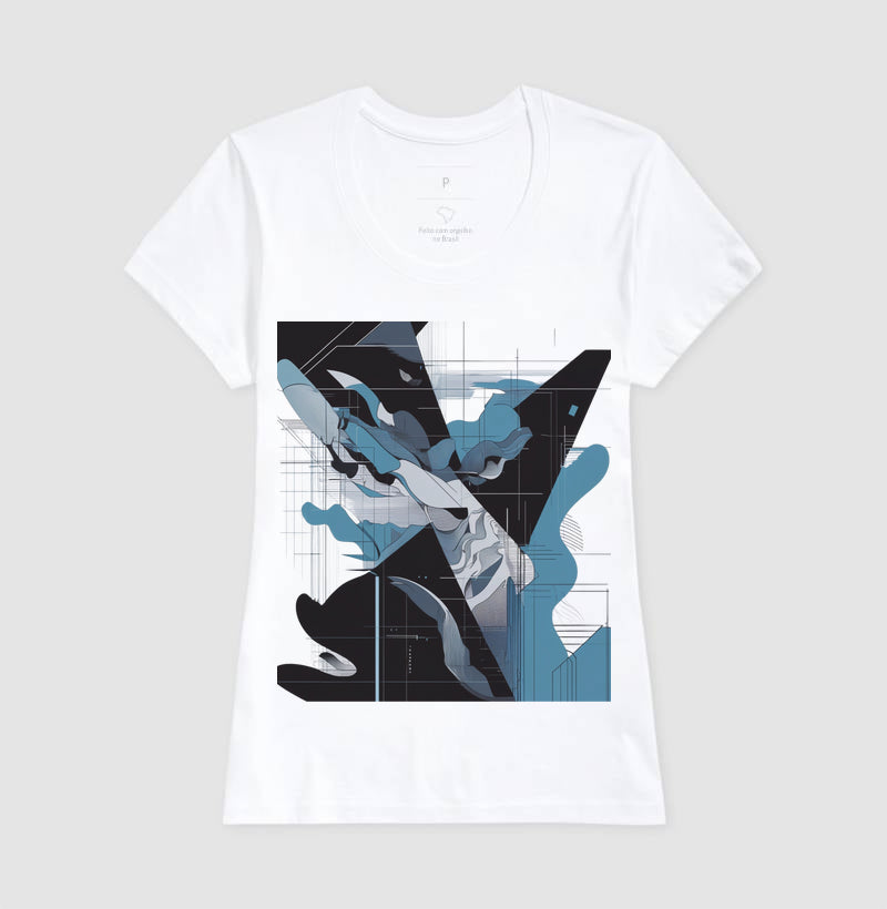 Camiseta Slim – Cyber Abyss | The Kloaka