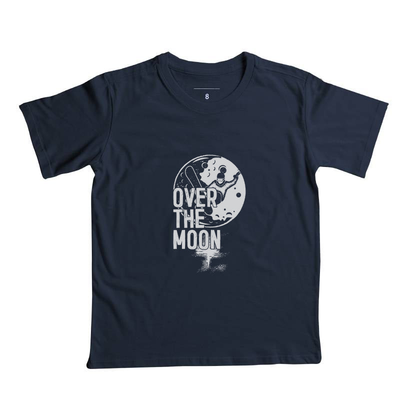 Camiseta Infantil – OVER THE MOON! | The Kloaka