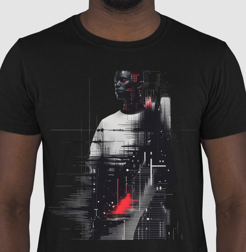 Camiseta Streetwear – Data Glitch | The Kloaka
